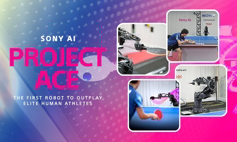 Inside Project Ace: Discover the Robot Athlete That Competes With Professional Table Tennis Players