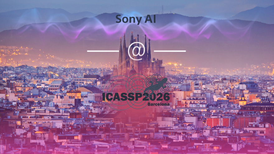 Sony AI at ICASSP 2026: Research Roundup