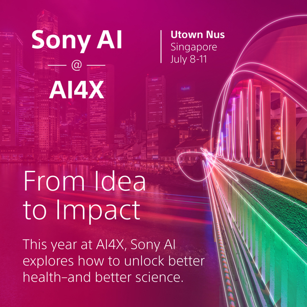 Scientific Discovery: How Sony AI Is Building Tools to Empower Scientists and Personalize Health at AI4X 2025