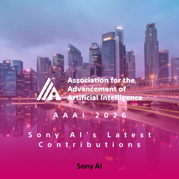 Sony AI’s Contributions at AAAI 2026