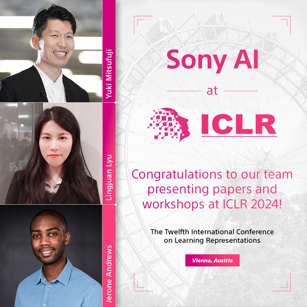 Sony AI at ICLR 2024: Pioneering the Future of AI with Cutting-Edge Research